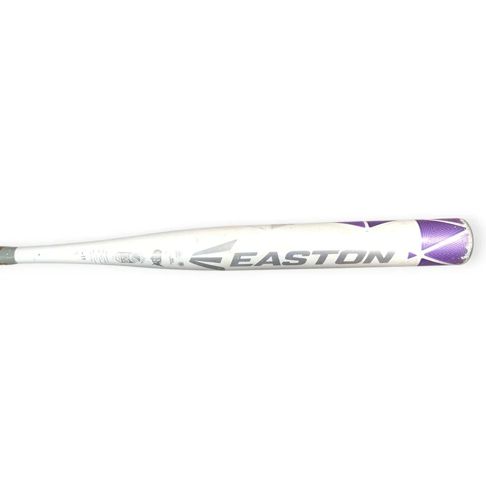 Easton Amethyst Fastpitch Softball Bat 32 inch -11 ALX50 Aluminum White Purple - Picture 3 of 6